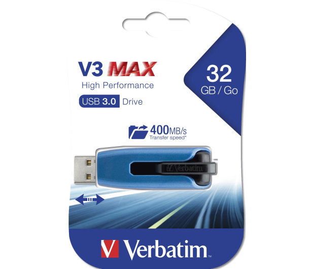 Verbatim 32GB V3 MAX USB 3.0 - 1190680 - zdjęcie 3